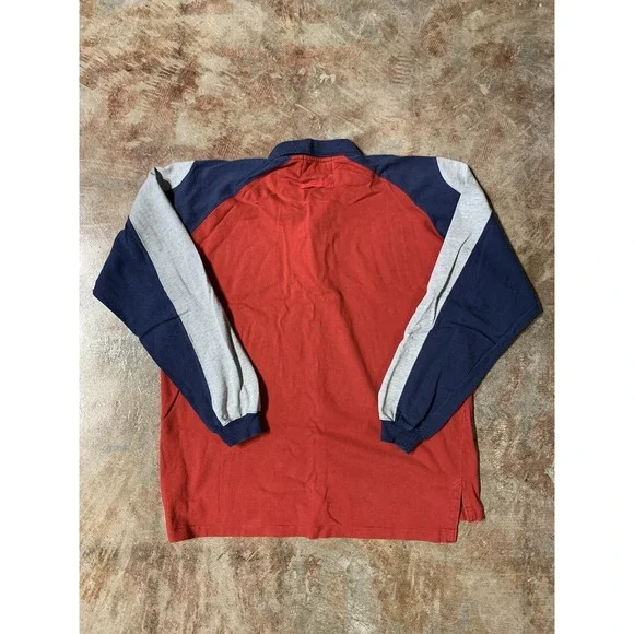 Vintage Boston Traders Sport Colorful Men's EUC Long Sleeve Collared Shirt Sz XL - Picture 6 of 9